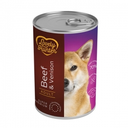 LH DOG ADULT BEEF & VENISION 400G